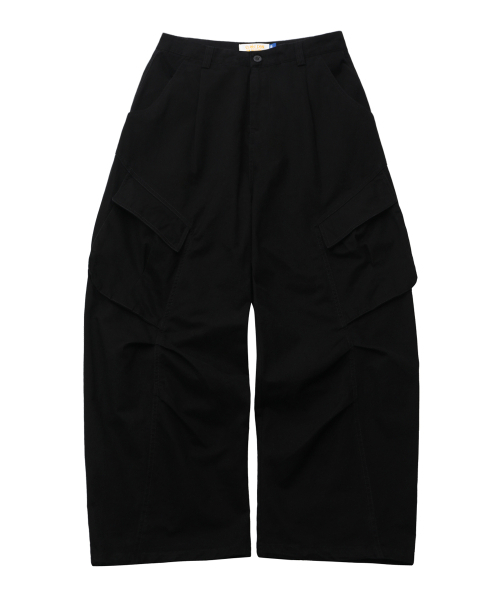 GOLDEN SNSHINE(ゴールデン サンシャイン)の「Washed cargo pants_Black(その他パンツ・メンズ・その他・MEDIUM/LARGE/X-LARGE/SMALL)」の3枚目の写真