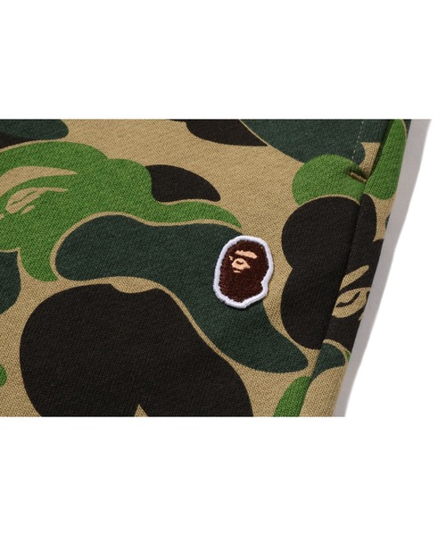 A BATHING APE（アベイシングエイプ）の「ABC CAMO APE HEAD ONE POINT SWEAT PANTS（スウェットパンツ・メンズ・グリーン/ピンク/ブルー・LARGE/XX-LARGE/MEDIUM/SMALL/X-LARGE）」の7枚目の写真