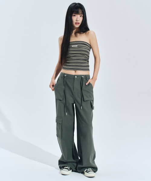 ZEROPLANET（ゼロプラネット）の「ヒカルカーゴパンツ [チャコール]（その他パンツ・レディース・その他・SMALL/MEDIUM）」の3枚目の写真