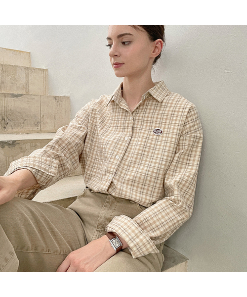 Classic check pattern shirt