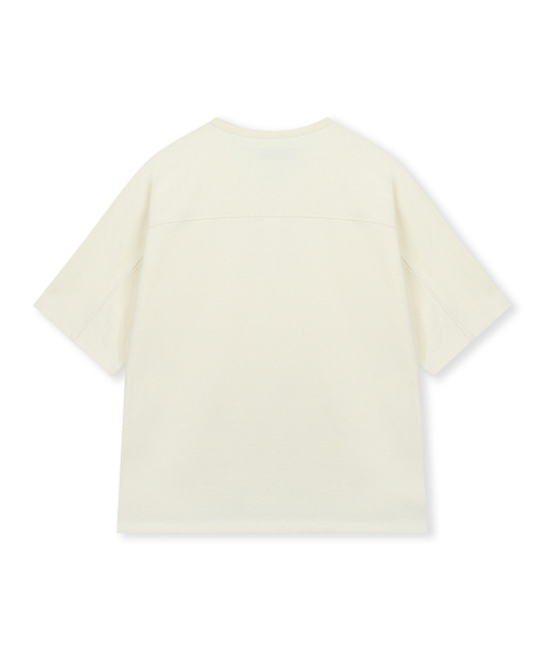 BESLOW(ビースロー)の「ルーズフィット ヘンリーネック Tシャツ アイボリー(Tシャツ/カットソー・メンズ・その他・SMALL/MEDIUM/LARGE/X-LARGE)」の14枚目の写真