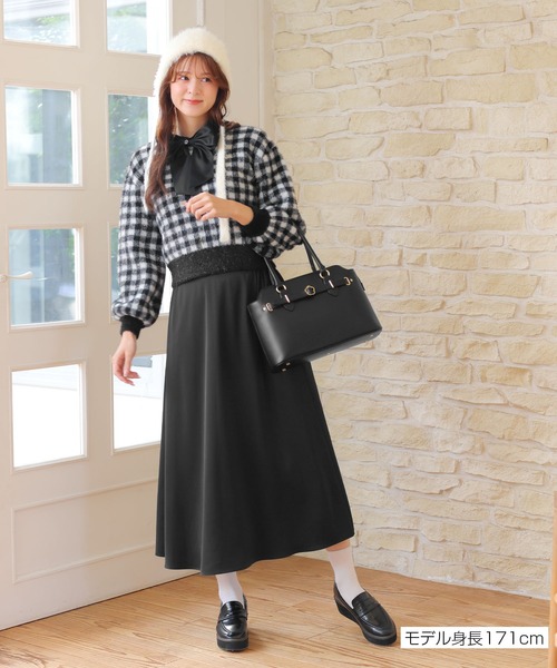 マットサテン スカート（スカート）｜MARY QUANT（マリークワント）の