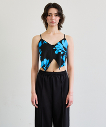 FLUTTER TOP / BLUE
