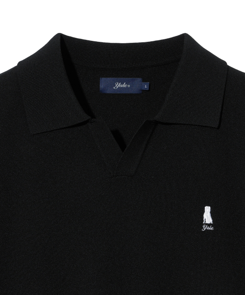 YALE(イェール)の「コンフォートクールスリットネックポロニットブラック(Tシャツ/カットソー・レディース・その他・LARGE/MEDIUM/SMALL/X-LARGE)」の5枚目の写真