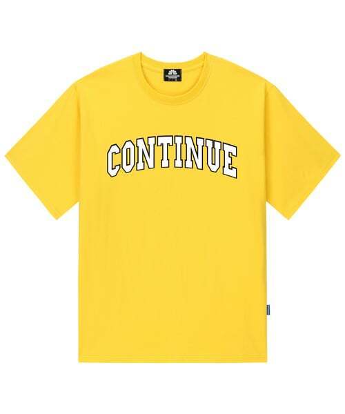 TRIPSHION(トリップション)の「CONTINUE LOGO Tシャツ - イエロー(Tシャツ/カットソー・メンズ・その他・LARGE/MEDIUM/X-LARGE)」の1枚目の写真