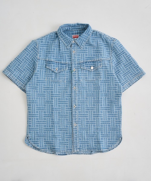 KENZO(ケンゾー)の「【KENZO/ケンゾー】Shirt SC(シャツ/ブラウス・メンズ・インディゴブルー・L)」の1枚目の写真