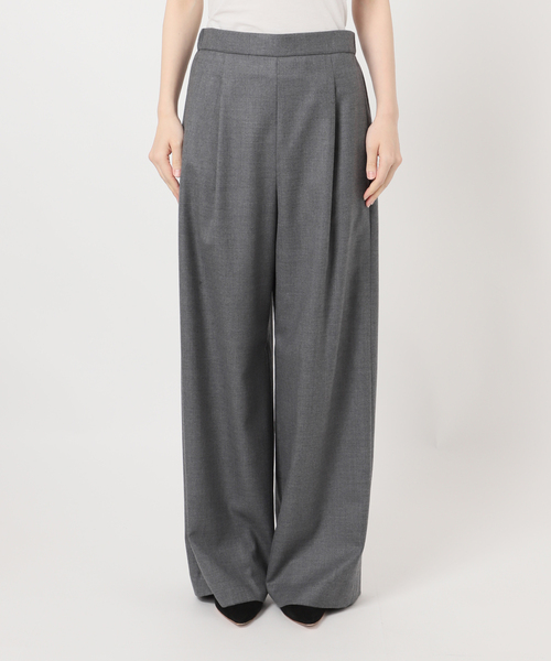 セール】*イージーワイドパンツ(フラノ)1（スラックス）｜EVERYDAY I