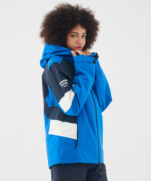 DOLL OUTERWEAR(ドラ アウターウェア)の「2425 アルマ スキー ジャケット BLUE 男女共用(ナイロンジャケット・レディース・その他・SMALL/MEDIUM/LARGE/X-LARGE/X-SMALL)」の7枚目の写真