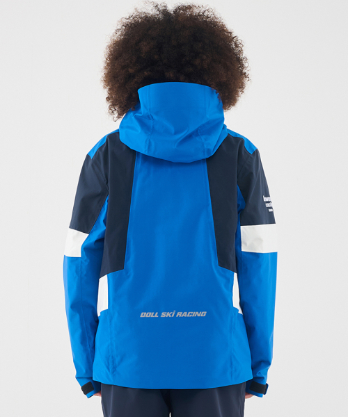 DOLL OUTERWEAR(ドラ アウターウェア)の「2425 アルマ スキー ジャケット BLUE 男女共用(ナイロンジャケット・レディース・その他・SMALL/MEDIUM/LARGE/X-LARGE/X-SMALL)」の11枚目の写真