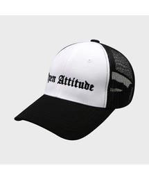 OPEN ATTITUDE（オープンアティチュード）の「CHROME LOGO MESH CAP-WHITE（キャップ）」