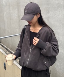 COLONY 2139 | スエードポンチ裾バルーンリブブルゾン(ブルゾン)