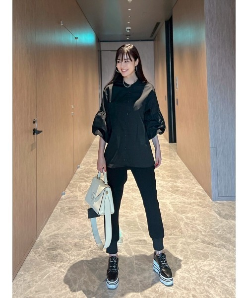 Day and Grade（デイアンドグレイド）の「【Shihoセレクト】ボリュームスリーブシャツ（シャツ/ブラウス・レディース・ブラック・FREE）」の13枚目の写真