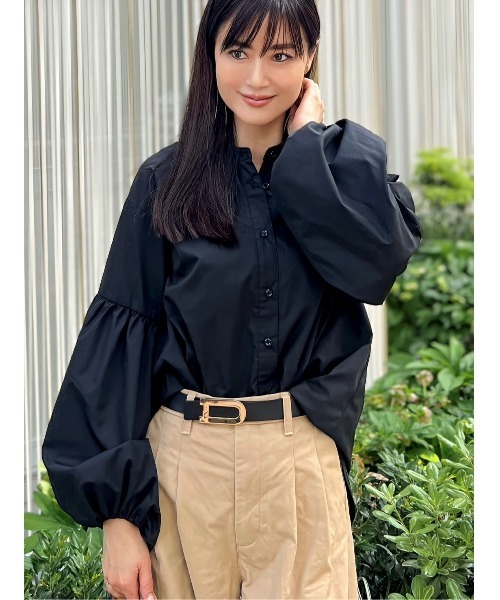 Day and Grade（デイアンドグレイド）の「【Shihoセレクト】ボリュームスリーブシャツ（シャツ/ブラウス・レディース・ブラック・FREE）」の18枚目の写真