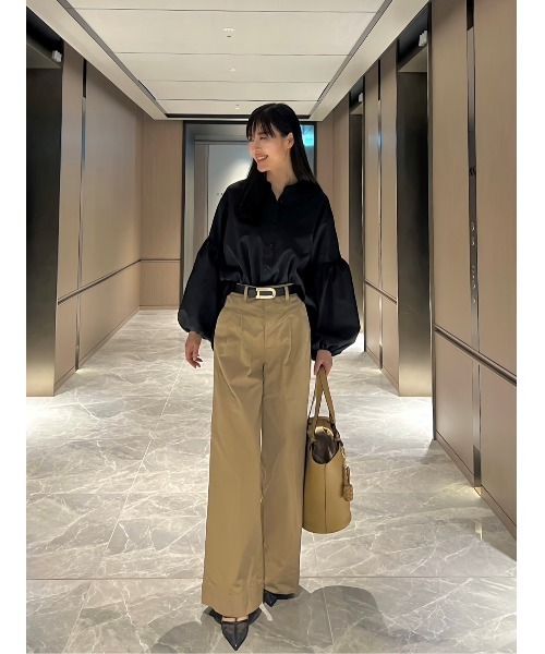 Day and Grade（デイアンドグレイド）の「【Shihoセレクト】ボリュームスリーブシャツ（シャツ/ブラウス・レディース・ブラック・FREE）」の21枚目の写真