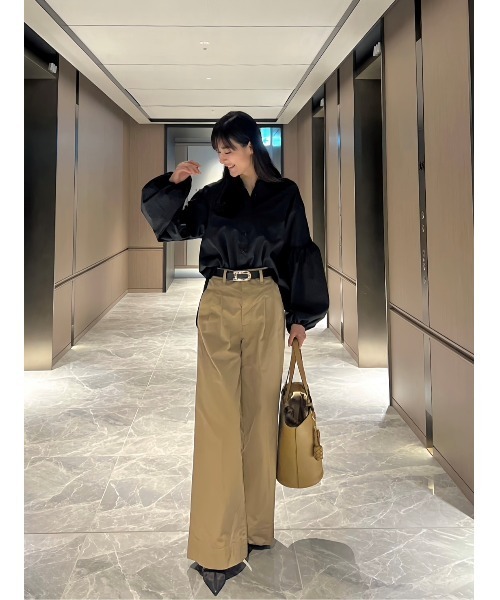 Day and Grade（デイアンドグレイド）の「【Shihoセレクト】ボリュームスリーブシャツ（シャツ/ブラウス・レディース・ブラック・FREE）」の22枚目の写真