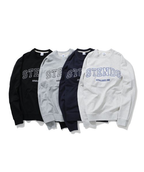 STENDS（ステンズ）の「[M~4XL] オリジナルストロークロゴクルーネック_グレー（スウェット・レディース・その他・XX-LARGE/XXX-LARGE/MEDIUM/X-LARGE/XXXX-LARGE/LARGE）」の7枚目の写真