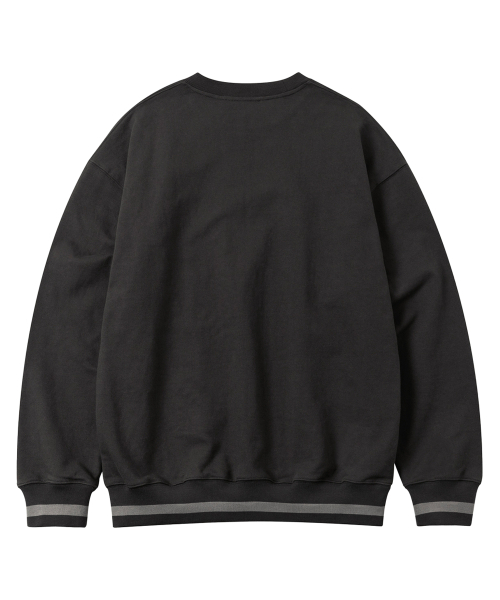 KANEITEI(カネイテイ)の「ARMEE FRANCAISE CREWNECK (CHARCOAL)(スウェット・レディース・チャコール・SMALL/MEDIUM/LARGE/X-LARGE)」の12枚目の写真