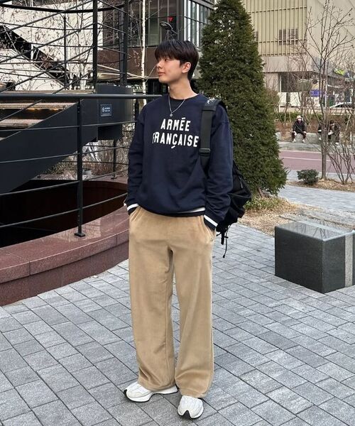 KANEITEI(カネイテイ)の「ARMEE FRANCAISE CREWNECK (CHARCOAL)(スウェット・レディース・チャコール・SMALL/MEDIUM/LARGE/X-LARGE)」の13枚目の写真