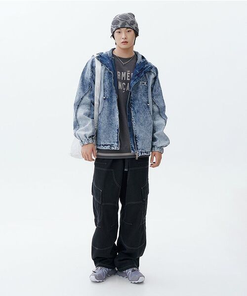 KANEITEI(カネイテイ)の「ARMEE FRANCAISE CREWNECK (CHARCOAL)(スウェット・レディース・チャコール・SMALL/MEDIUM/LARGE/X-LARGE)」の3枚目の写真