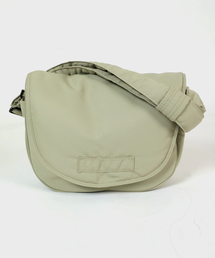 meetmetmeet（ミートメットミート）の「semicircle beige gray（メッセンジャーバッグ）」