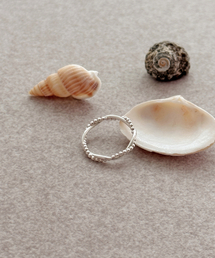 CODE.H（コード エイチ）の「(Silver 925) Twist Dot Ring（リング）」