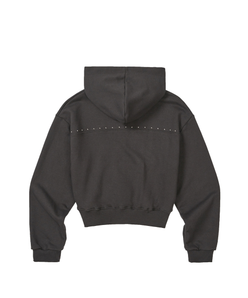 as you are(アズユーアー)の「AU ホットフィックス フードジップアップ チャコール(パーカー・レディース・その他・SMALL/MEDIUM)」の5枚目の写真