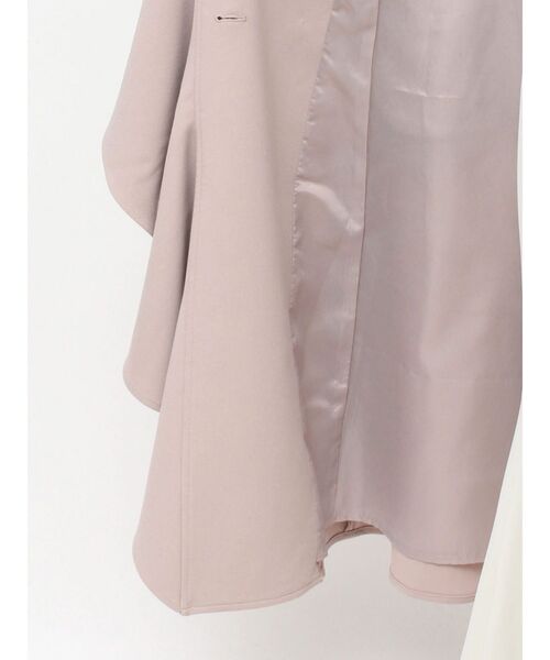 RESEXXY（リゼクシー）の「カスケードフレアロングコート（トレンチコート・レディース・ベージュ/アイボリー/ブルー・FREE）」の16枚目の写真