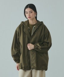 VICKY | ボアライナーツキナイロンフーディブルゾン≪洗濯機で洗える≫(ブルゾン)