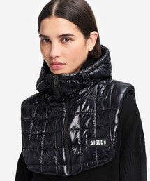 AIGLE（エーグル）の「クリスマスカプセルコレクション 撥水 キルティングフード バラクラバ（ニットキャップ/ビーニー）」