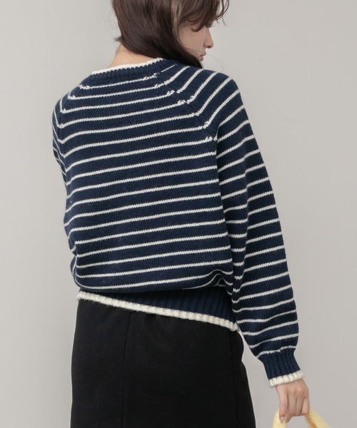 ボーダートップス紺うー様 ボーダービスチェセットTシャツ | ファッション通販サイト NUGU