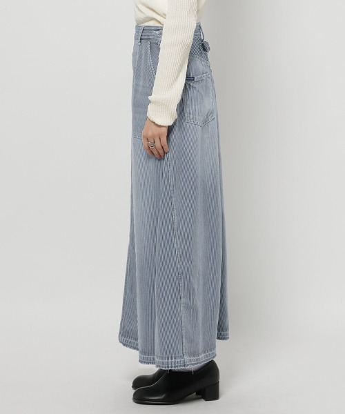 NKJ 2026SS] スリットロングデニムスカート（デニムスカート）｜niko