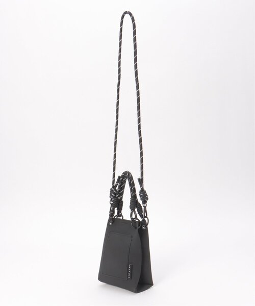 notch.（ノッチ）の「パラコード2WAYミニショルダーバッグ（ショルダーバッグ・レディース・ブラック/アイボリー/ブラウン/オレンジ・ONESIZE）」の7枚目の写真