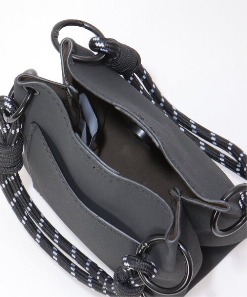 notch.（ノッチ）の「パラコード2WAYミニショルダーバッグ（ショルダーバッグ・レディース・ブラック/アイボリー/ブラウン/オレンジ・ONESIZE）」の9枚目の写真