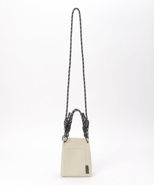 notch.（ノッチ）の「パラコード2WAYミニショルダーバッグ（ショルダーバッグ・レディース・ブラック/アイボリー/ブラウン/オレンジ・ONESIZE）」の17枚目の写真