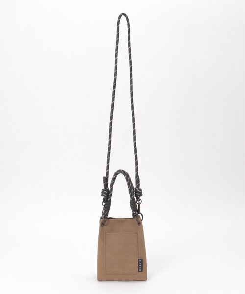 notch.（ノッチ）の「パラコード2WAYミニショルダーバッグ（ショルダーバッグ・レディース・ブラック/アイボリー/ブラウン/オレンジ・ONESIZE）」の18枚目の写真