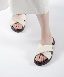 ALL BLACK（オールブラック）の「【厚底/3.5cm】クロスサンダル（サンダル）」