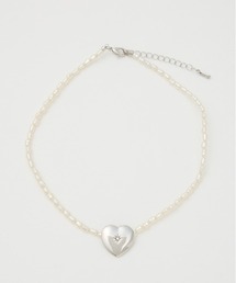 SLY（スライ）の「HEART MOTIF CHOKER ハートモチーフ チョーカー（ネックレス）」