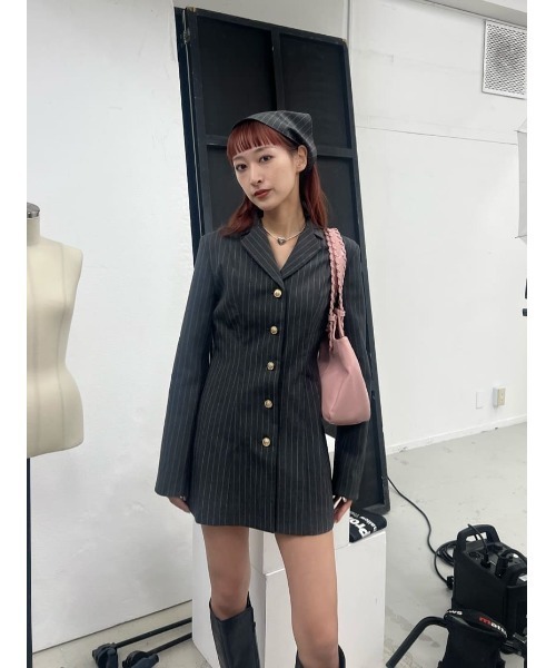 SLY(スライ)の「HEART MOTIF CHOKER ハートモチーフ チョーカー(ネックレス・レディース・レッド/ホワイト・FREE)」の15枚目の写真