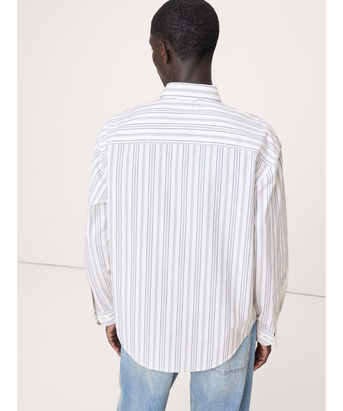 Banana Republic(バナナリパブリック)の「シティ シャツ(シャツ/ブラウス・メンズ・オフホワイト/ネイビー/ブルー・XL/L/M/S)」の5枚目の写真