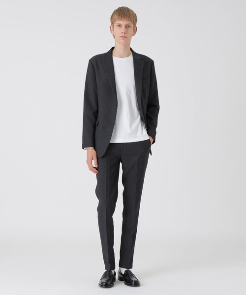 BLACK LABEL CRESTBRIDGE(ブラックレーベル・クレストブリッジ)の「【一部店舗限定】ダブルフェイスメランジトラウザーズ(その他パンツ・メンズ・チャコールグレー/ネイビー・S/M/L/XL)」の10枚目の写真