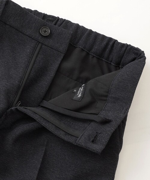 BLACK LABEL CRESTBRIDGE(ブラックレーベル・クレストブリッジ)の「【一部店舗限定】ダブルフェイスメランジトラウザーズ(その他パンツ・メンズ・チャコールグレー/ネイビー・S/M/L/XL)」の4枚目の写真