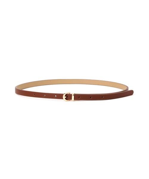 NATURAL BEAUTY BASIC(ナチュラルビューティーベーシック)の「リバーシブルナローベルト(ベルト・レディース・キャメル/ダークブラウン/ブラック・FREE)」の3枚目の写真