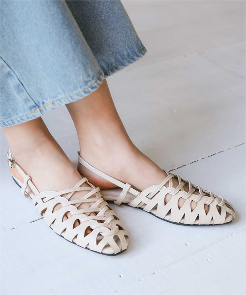 titivate(ティティベイト)の「レースアップグルカサンダル(サンダル・レディース・アイボリー/ブラック/ブラウン・XL/L/M/S)」の13枚目の写真