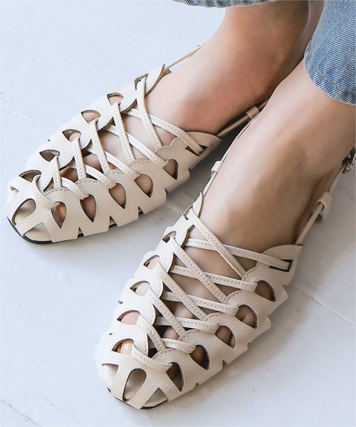 titivate(ティティベイト)の「レースアップグルカサンダル(サンダル・レディース・アイボリー/ブラック/ブラウン・XL/L/M/S)」の16枚目の写真