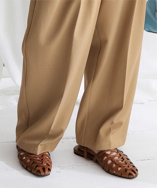 titivate(ティティベイト)の「レースアップグルカサンダル(サンダル・レディース・アイボリー/ブラック/ブラウン・XL/L/M/S)」の8枚目の写真