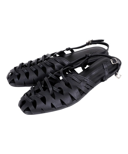 titivate(ティティベイト)の「レースアップグルカサンダル(サンダル・レディース・アイボリー/ブラック/ブラウン・XL/L/M/S)」の11枚目の写真