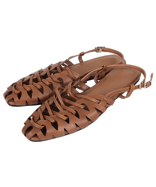 titivate(ティティベイト)の「レースアップグルカサンダル(サンダル・レディース・アイボリー/ブラック/ブラウン・XL/L/M/S)」の12枚目の写真