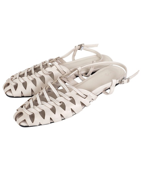 titivate(ティティベイト)の「レースアップグルカサンダル(サンダル・レディース・アイボリー/ブラック/ブラウン・XL/L/M/S)」の10枚目の写真