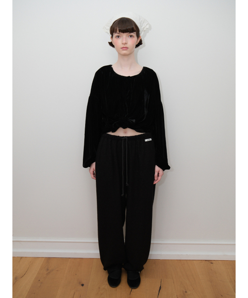 PREVOIR(プレヴォア)の「ブークルバンディングパンツ(スウェットパンツ・レディース・その他・FREE)」の2枚目の写真
