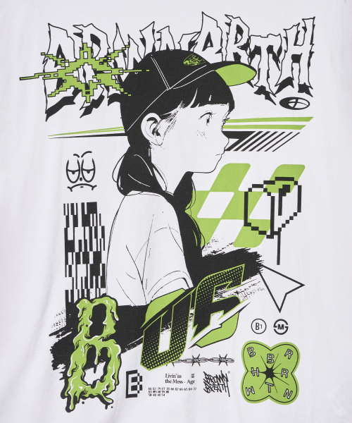 BROWNBREATH(ブラウンブレス)の「CONFUSION LONGSLEEVE - WHITE(Tシャツ/カットソー・レディース・その他・S/M/L/XL)」の3枚目の写真